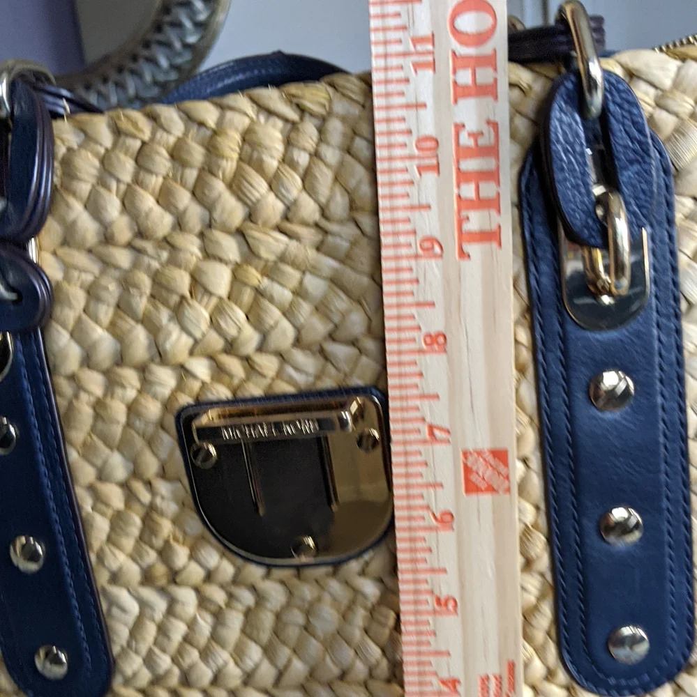 Michael Kors navy blue purse